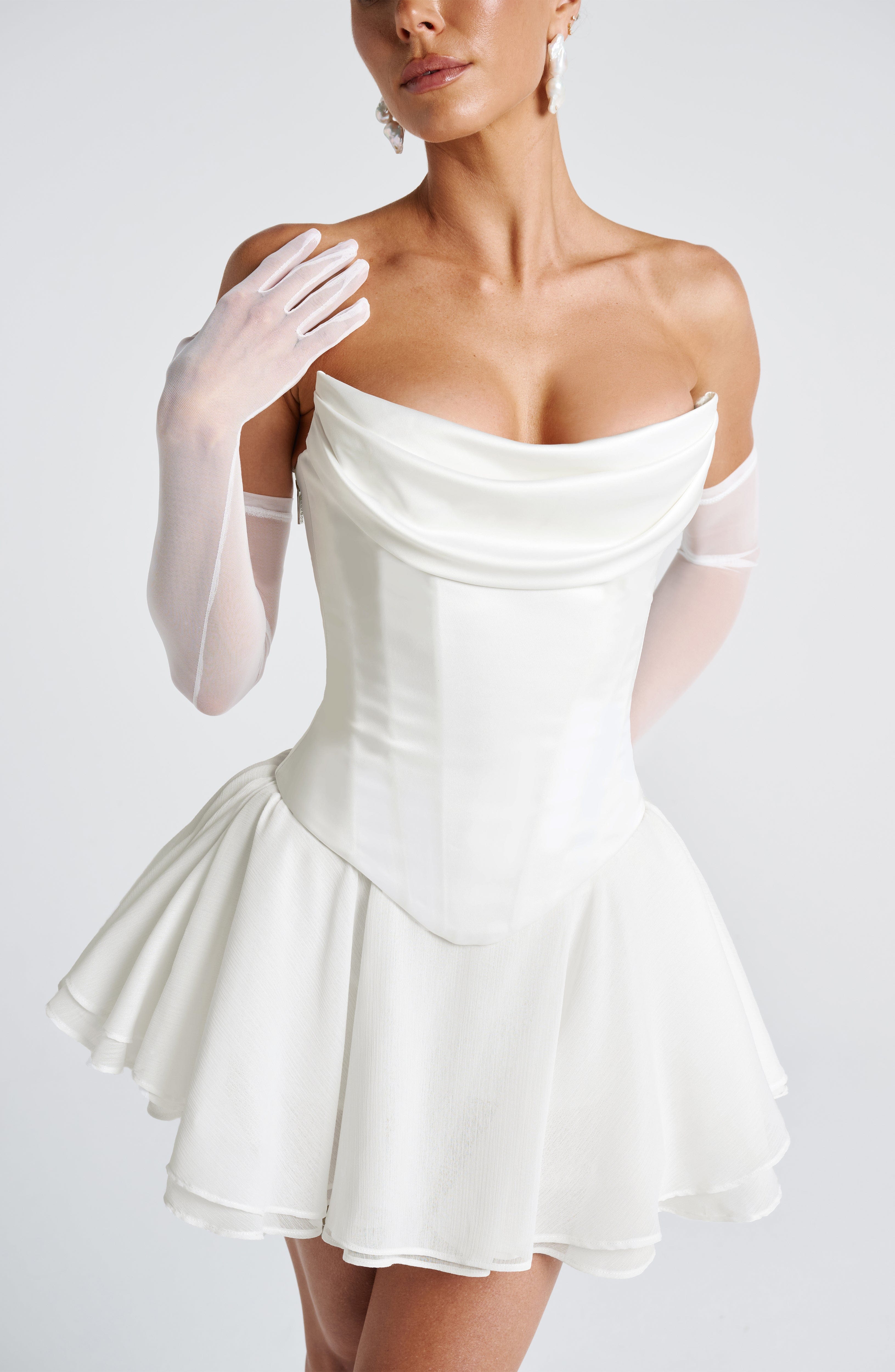 Callista Corset - Ivory- Dresses & Fashion - Image 8