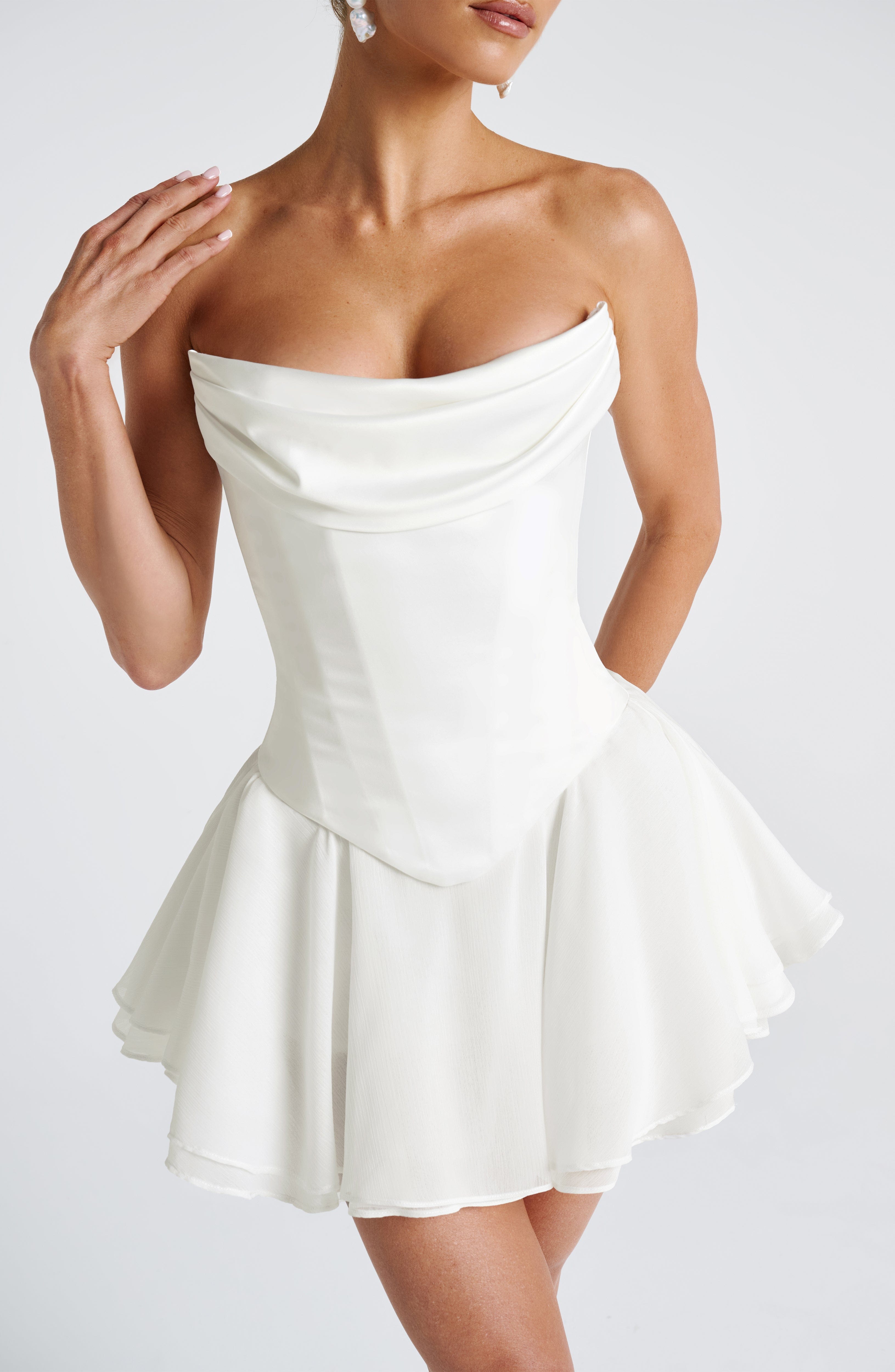 Callista Corset - Ivory- Dresses & Fashion - Image 3