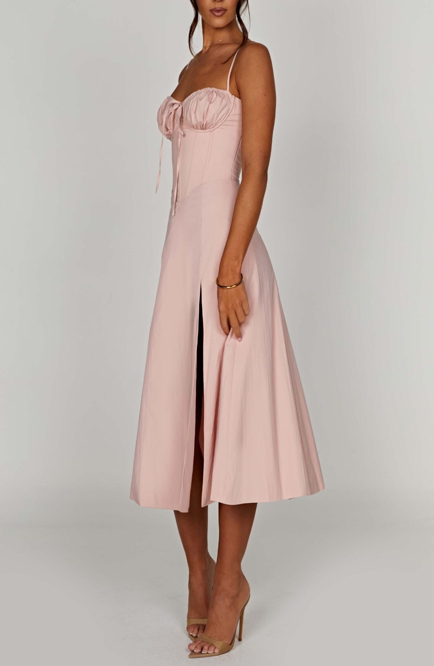 Deanna Midi Dress - Blush - Image 6