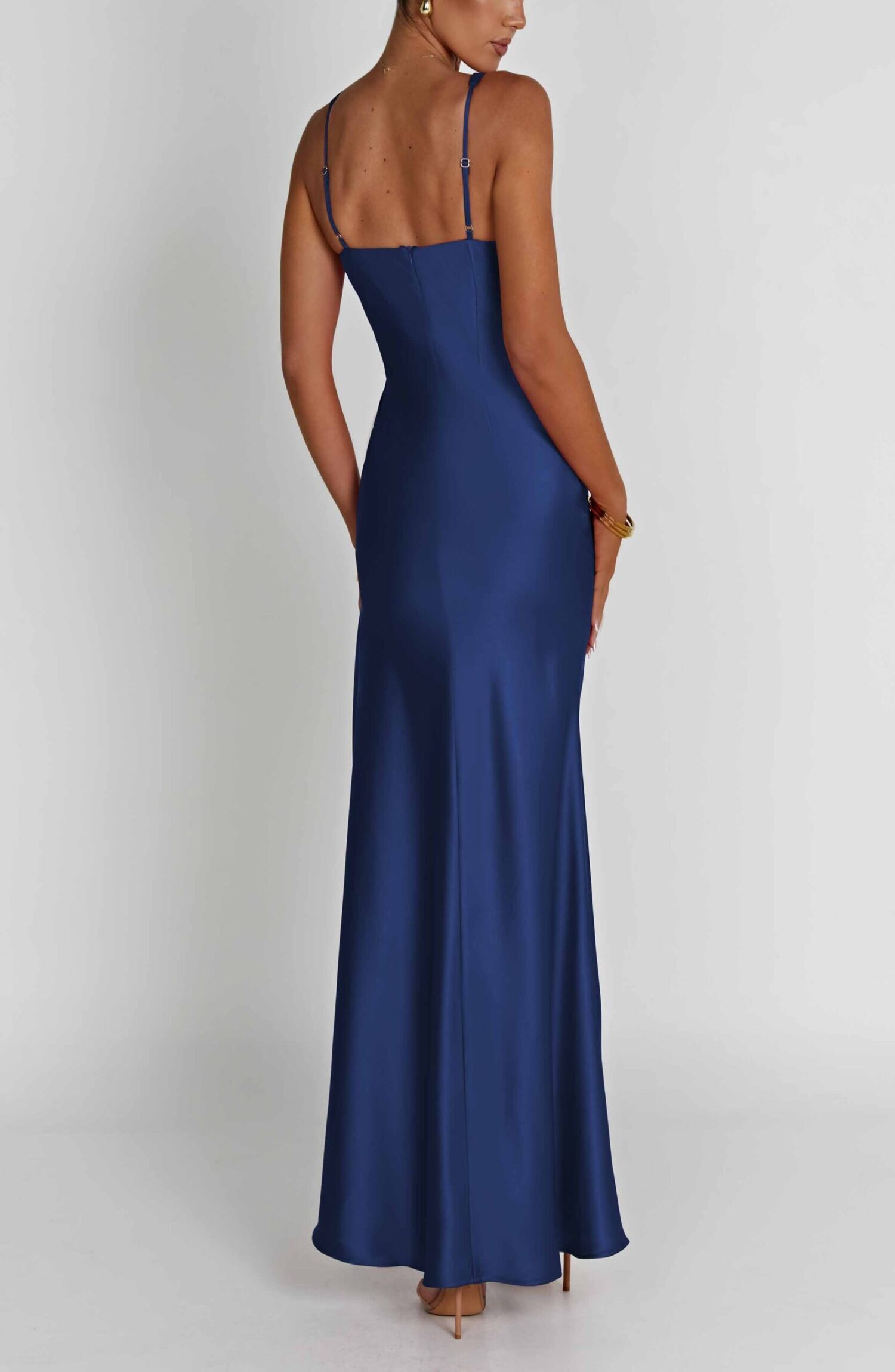 Hayley Maxi Dress Navy - Image 5