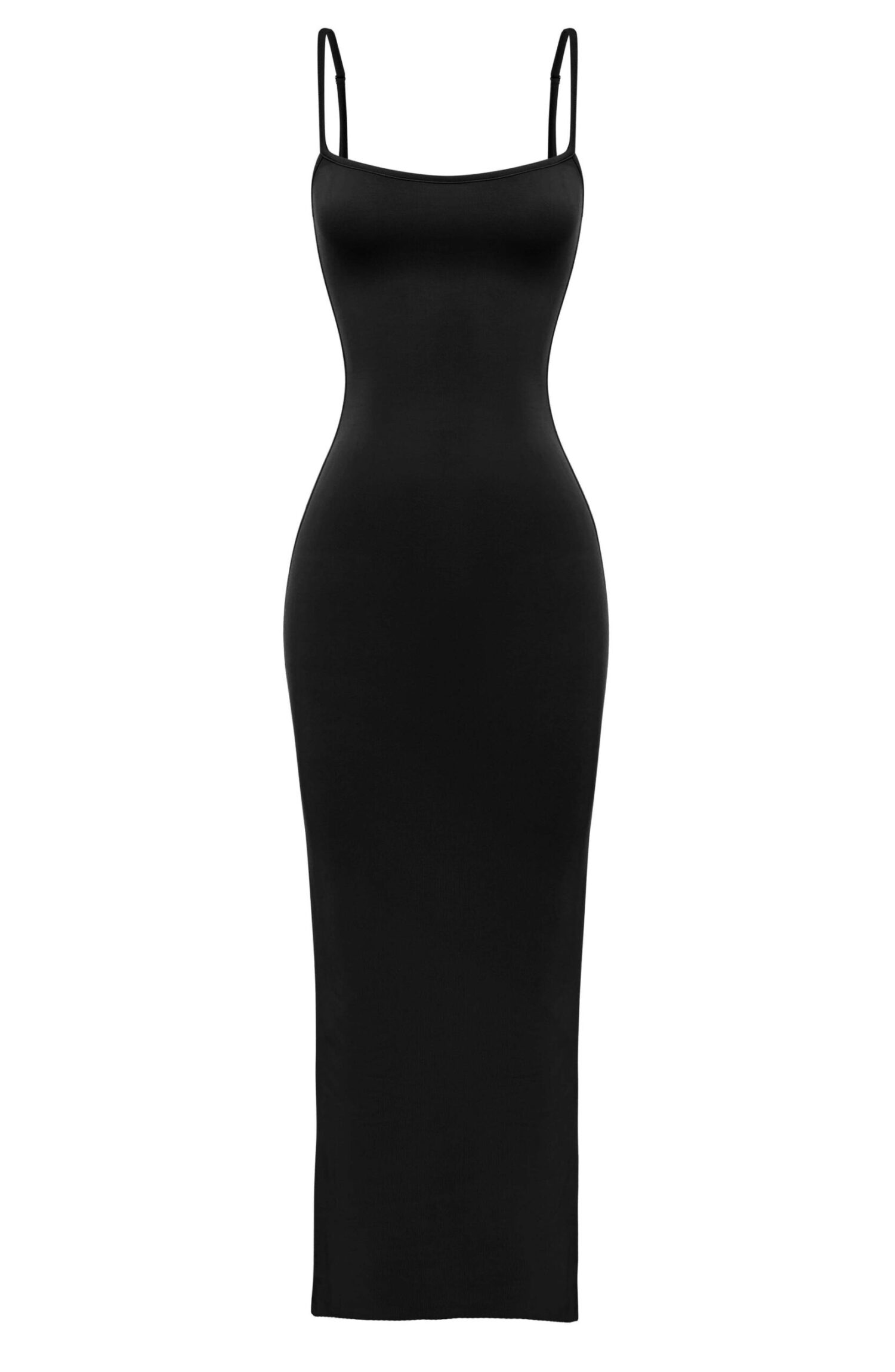 Saskia Black Maxi Dress: Buttery Soft, Double-Lined Comfort - Image 6