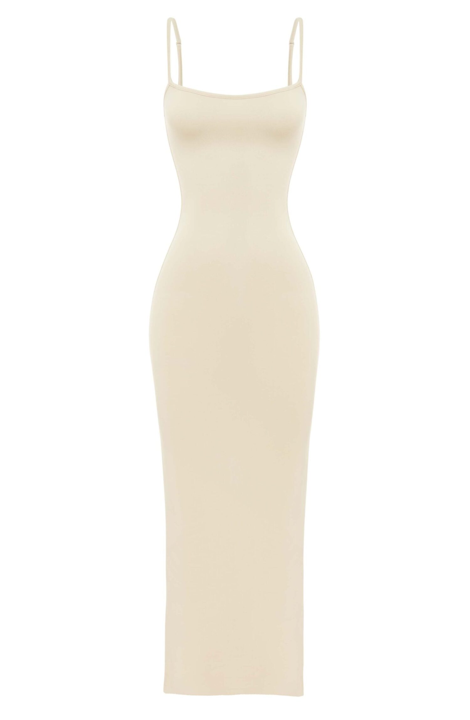 Saskia Cream Maxi Dress: Buttery Soft, Double-Lined Comfort - Image 5